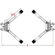 画像5:  【BEND-PAK】 MAX-JAX　M6K  2.7ｔポータブル２柱リフト 100V仕様【1年保証】 (5)